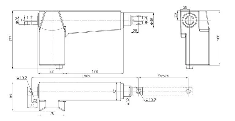 One Controller Controls Two SLA11 Linear Actuators