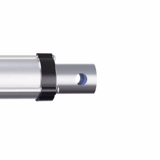 Attuatore lineare con inseguitore solare 24 V CC con motore a spazzole e carico massimo 50000 N per staffa di inseguimento fotovoltaico a 2 pin