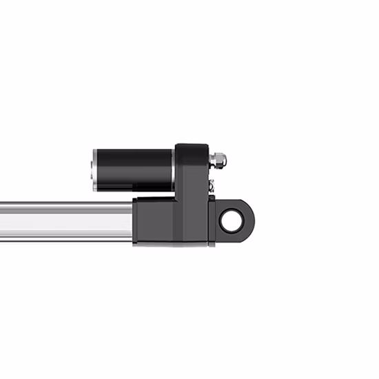 Attuatore lineare con inseguitore solare da 24 V CC con motore a spazzole e carico massimo 46000 N per supporto con inseguitore fotovoltaico